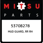 5370b278 Mitsubishi Mud Guard, Rr Rh 5370b278, New Genuine Oem Part. Fixed Price $40.78.
