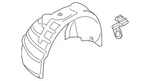 Genuine Audi Fender Splash Shield 8t0-821-171-n. Fixed Price $180.68.
