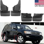 For 98-07 Toyota Land Cruiser Base 4pcs Front & Rear Mud Flaps Splash Guards. Fixed Price $61.99.