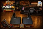 (1) Genuine Dodge Ram W /o Wheel Flares Front Molded Mud Flaps - Same As Dealer. Fixed Price $86.95.