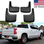 For 19-22 Chevrolet Silverado 1500 4pcs Front Rear Mud Flaps Splash Guard Fender. Fixed Price $48.00.