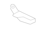 Genuine Honda Strake L Front 74152-tba-a00. Fixed Price $23.00.