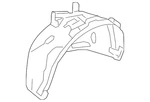 Genuine Volvo Fender Splash Shield 31457218. Fixed Price $312.29.