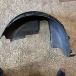 Oem Bmw E85 Z4 03-08 Left Rear Inner Fender Liner Splash Shield 51717012729. Fixed Price $80.00.