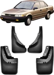 Genuine Full Set Splash Guards Mud Flaps For 1987-1992 Toyota Corolla E90 E92. Fixed Price $29.99.