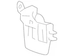Genuine Honda Mud Flap 74485-t0a-a00. Fixed Price $20.74.