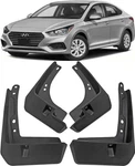 New Full Set Splash Guards Mud Flaps For Hyundai 2018-2022 Accent Sedan. Fixed Price $18.49.