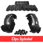 Front Fender Liner & Under Cover Set W/ Clips For 2001-2007 Silverado Sierra. Fixed Price $83.74.