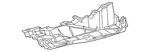 Genuine Toyota Floor Pan Splash Shield 58399-0r020. Fixed Price $300.23.