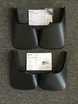 2013-2016 Gmc Acadia Front & Rear Molded Splash Guards Black W/ Logo Oem Gm. Fixed Price $119.98.