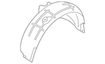 Genuine Audi Quarter Panel Splash Shield 4f0-810-171-d. Fixed Price $193.76.