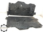2005-2012 Porsche Boxster Cayman Left Right Side Under Body Splash Shield Set Oe. Fixed Price $219.99.