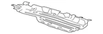Genuine Ford Floor Pan Splash Shield L1mz-7811782-j. Fixed Price $275.39.