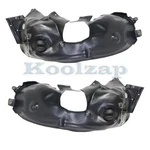 For 09-15 Mini Cooper Front Splash Shield Inner Fender Liner Left Right Set Pair. Fixed Price $95.95.