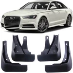 New Full Set Splash Guards Mud Flaps For 2016-2018 Audi S6 A6 C7 S Line. Fixed Price $18.59.