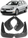 New Splash Guards Mud Flaps For Vw 2008-2013 Golf Jetta Mk6 Sportwagen Wagon. Fixed Price $32.54.