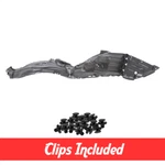 Front Passenger Side Fender Liner W/ Clips For 2016-2018 Toyota Prius To1249207. Fixed Price $29.99.