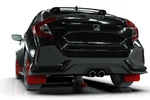 Rally Armor Mud Flaps For Honda 17-21 Civic Sport Touring Hatch Red W Black Logo. Fixed Price $164.11.
