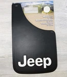 Nos Jeep Plasticolor Spellout Mud Flap Guards Pair 9x15" **no Screws**. Fixed Price $30.00.