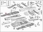 Genuine Mercedes Bbdc C219 S211 W211 Cls Trim 2196802006. Fixed Price $184.24.