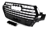 Front Bumper Cover Center Grille Assembly Black For 2016-2019 Q7 Sq7. Fixed Price $399.00.
