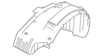Genuine Nissan Fender Splash Shield 63830-9fv0a. Fixed Price $95.71.