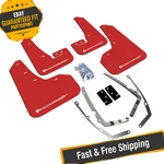 Rally Armor Mf37-ur-rd/wh Red/white Ur Mud Flaps For 2018-2021 Mk7.5 Vw Golf R. Fixed Price $164.50.