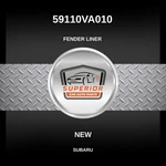 Genuine 2015-2021 Subaru Wrx Fender Liner 59110va010. Fixed Price $79.99.
