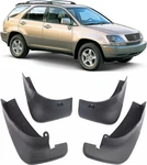 For 1999-2003 Lexus Rx Black Mud Flaps Splash Guards Fender Mudguards 4pcs. Fixed Price $88.66.