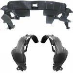 Front Fender Liner & Engine Under Cover Set For 2010-2011 Honda Cr-v Ho1228133. Fixed Price $62.01.