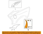Chevrolet Gm Oem 14-16 Corvette Fender-wheel Flare Molding Right 23489905. Fixed Price $112.10.