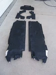2015+ Bentley Bentayga Lower Splash Shields Guards Skid Under Plate Aero Covers. Fixed Price $795.00.
