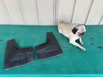 2014-2019 Gmc Sierra Weathertech No-drill Mudflaps Guards For Front Pair. Fixed Price $27.00.