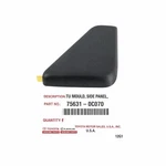 Genuine Oem Stone Deflector For Toyota Tundra Sr Sr5 19-21 756310c070. Fixed Price $28.46.