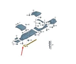 New Audi A5 Mk2 Convertible Right Underride Guard 8w7804648a Genuine. Fixed Price $65.57.