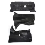 Set Of 3 Engine Splash Shield For Mazda 2004-2009 Passenger Side Lower. Fixed Price $60.90.