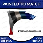 New Painted Passenger Side Fender For 2011-2016 Hyundai Elantra Sedan/coupe. Fixed Price $209.98.
