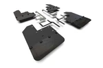 Rally Armor Black Mud Flap W/metallic Logo For 2019-2024 Jeep Gladiator Jt. Fixed Price $275.00.