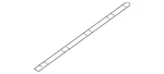 Genuine Audi Floor Pan Splash Shield Seal 8u0-825-202-a. Fixed Price $53.17.