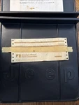 1976 Amc Jeep Cj Nos Mud Flap Kit Universal Fit. Cj5/cj7/chief/wagoneer/j10. Fixed Price $140.00.
