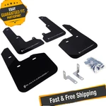 Rally Armor Mf34-ur-blk/sil Black/silver Ur Mud Flaps For 15-19 Subaru Legacy. Fixed Price $152.00.