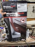 Weathertech No-drill Mudflaps - 110010-120010 Black New Read Description. Fixed Price $119.99.