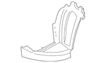 Genuine Gm Liner Extension 22605365. Fixed Price $44.43.