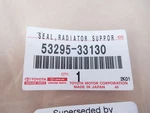Genuine Oem Toyota 53295-06190 Radiator Support Sight Shield 2018-2021 Camry. Fixed Price $104.13.