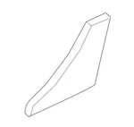 Genuine Kia Stone Guard 84167-m6000. Fixed Price $17.00.
