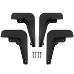Black Mud Flaps Guards Set For Chevrolet Equinox 2018-23 Front & Rear Protection. Fixed Price $24.47.