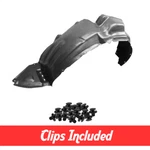 Front Driver Side Fender Liner W/ Clips For 2006-2010 Toyota Sienna To1248152. Fixed Price $32.99.