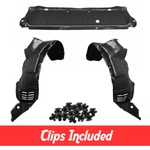 Fender Liner & Engine Under Cover Set W/ Clips For 2001-2003 Toyota Highlander. Fixed Price $69.99.