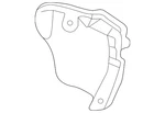 Genuine Honda 2003-2007 Accord Splash Shield 74551-sda-a00. Fixed Price $37.79.