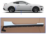 Oem Rocker Molding Panel Guard Right Side White For 2024- 2026 Ford Mustang. Fixed Price $139.83.